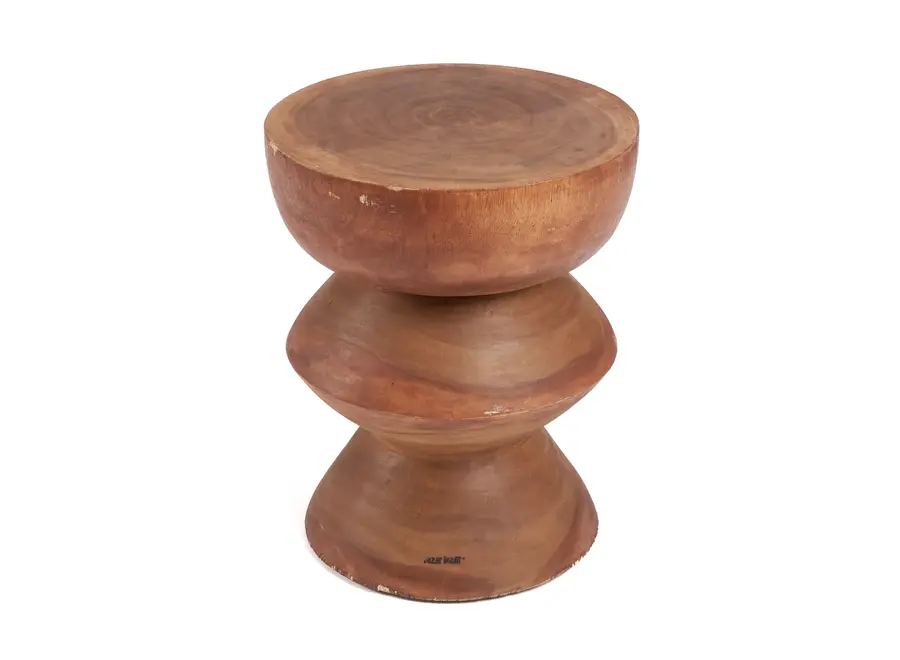 Onda Woodland Stool - Suar Wood Stool