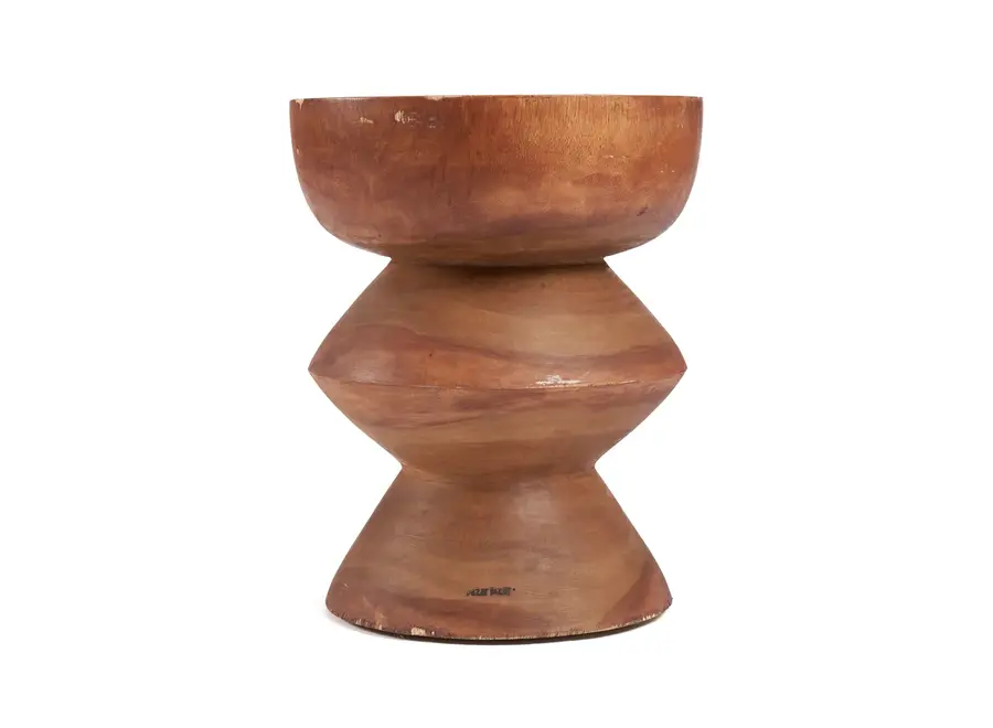 Onda Woodland Stool - Suar Wood Stool