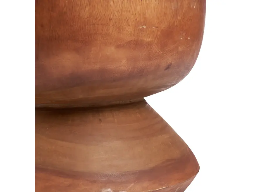 Onda Woodland Stool - Suar Wood Stool