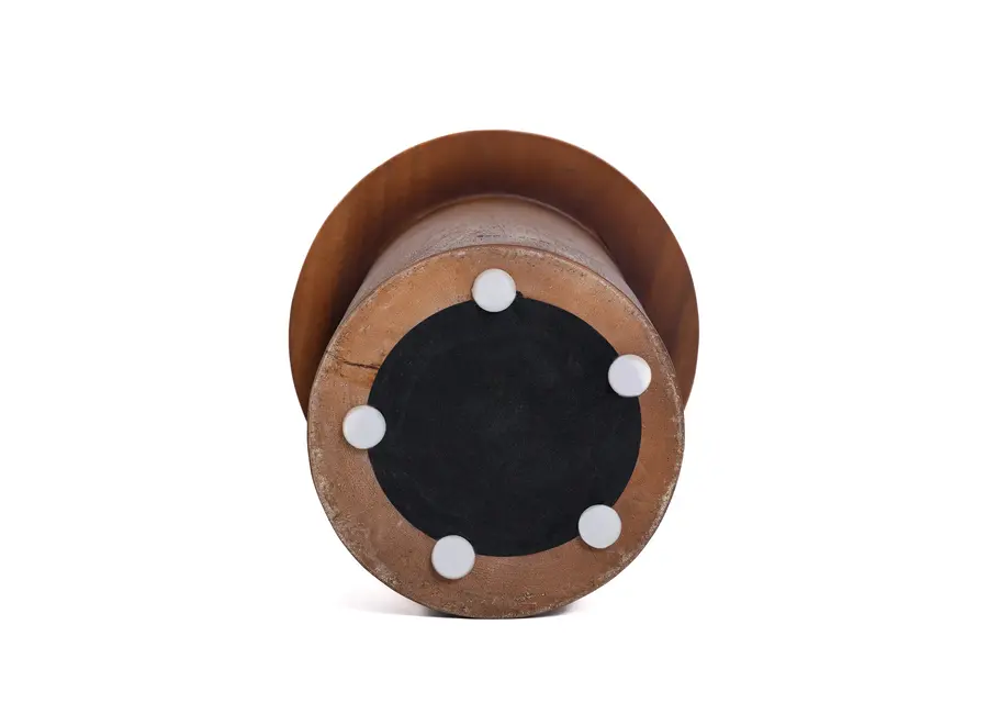 Cabo de Gata Glow Side Table - Teak Wood Side Table