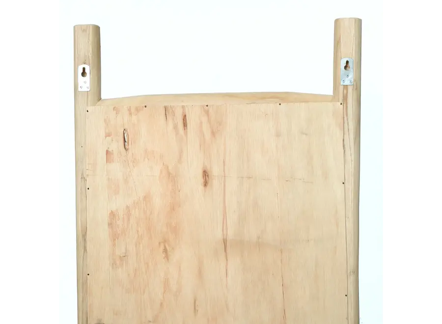 Cabo de Gata Elegance Mirror - Teak Branch Mirror