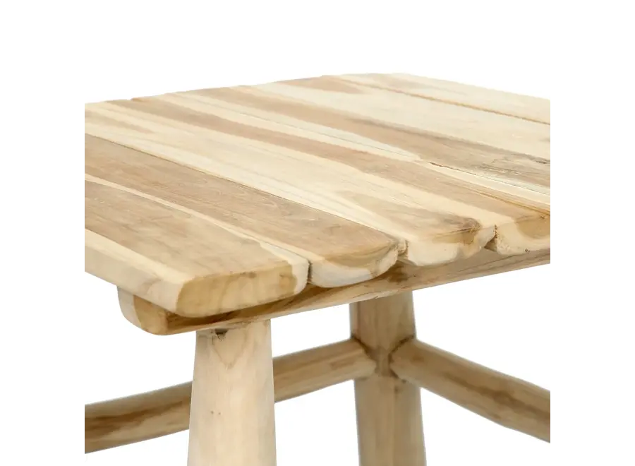 Island Side Table - Teak Wood Side Table