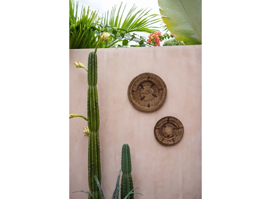 Cazorla Graphic Weave - Handwoven Wall Plate