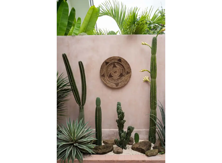 Cazorla Graphic Weave - Handwoven Wall Plate