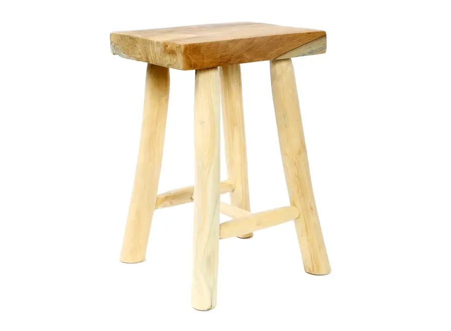 Zahara de la Sierra Beauty Stool - Teak Root Stool