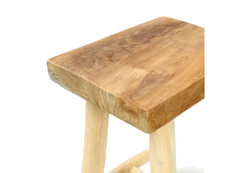 Zahara de la Sierra Beauty Stool - Teak Root Stool