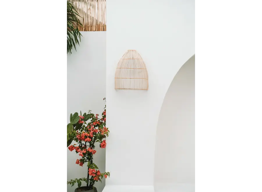 Cazorla Cozy Wall Applique - Rattan Lamp