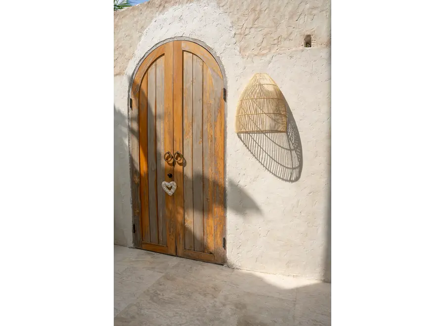 Cazorla Cozy Wall Applique - Rattan Lamp