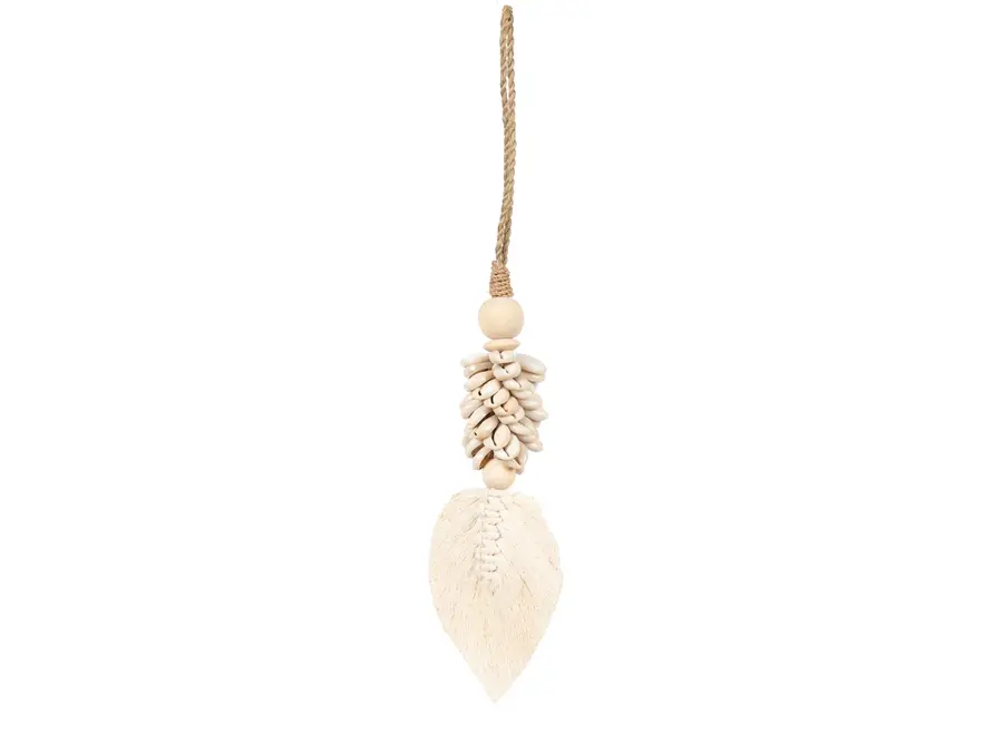 Valle de Ordesa Charm Tassel - Shell Handmade Tassel