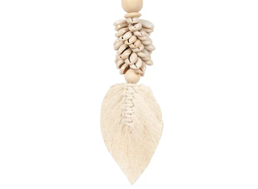 Valle de Ordesa Charm Tassel - Shell Handmade Tassel
