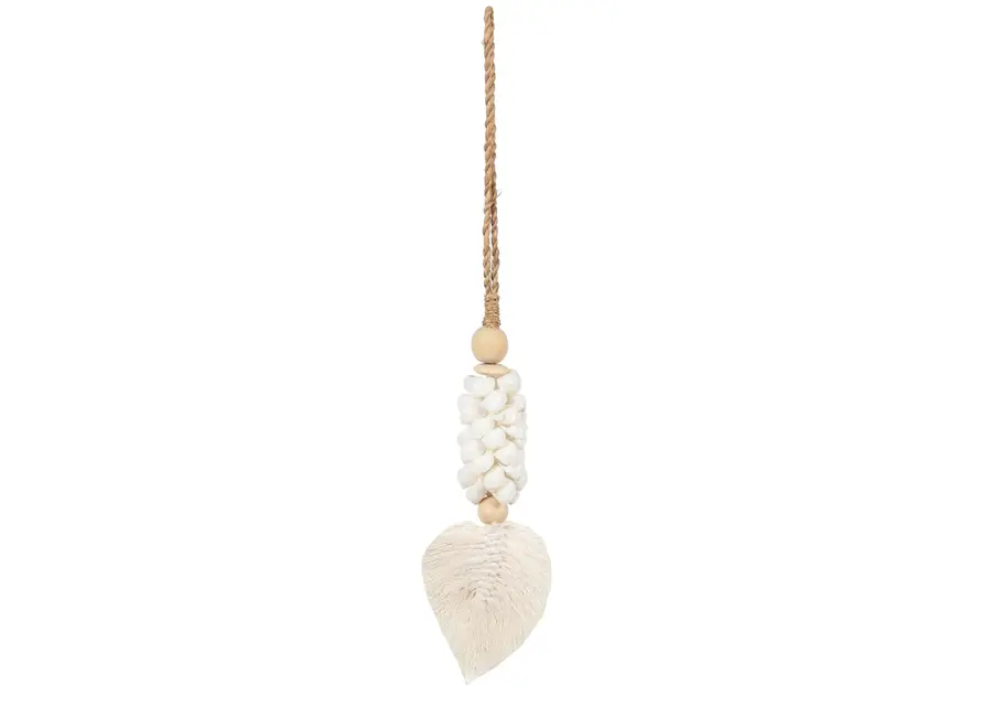 Costa Brava Shell Tassel - Handmade Coastal Decoration