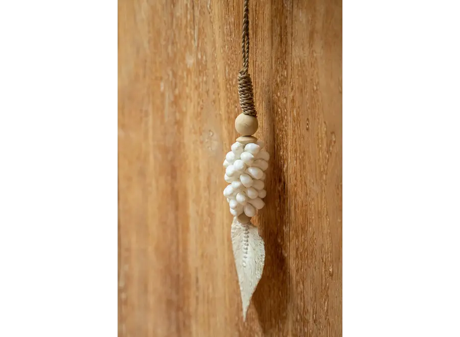 Costa Brava Shell Tassel - Handmade Coastal Decoration