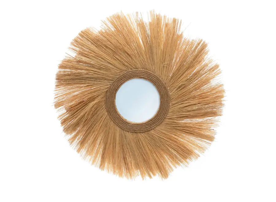 Valle de Aran Indian Oasis Mirror - Decorative Round Glass