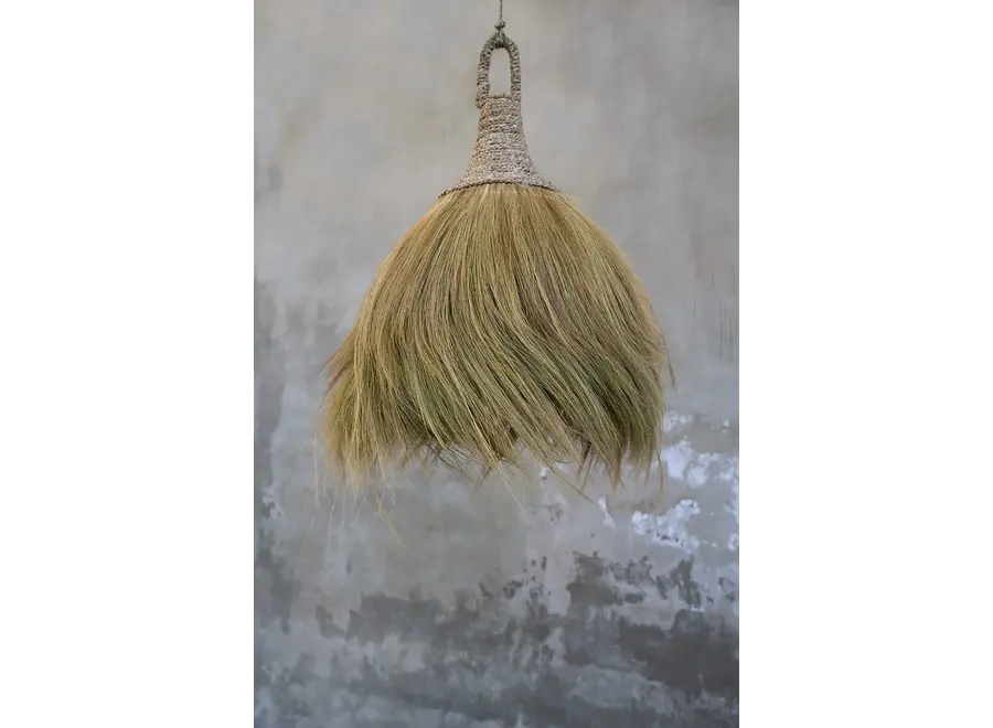Candeleria Pendant Lamp - Handmade Grass Strand