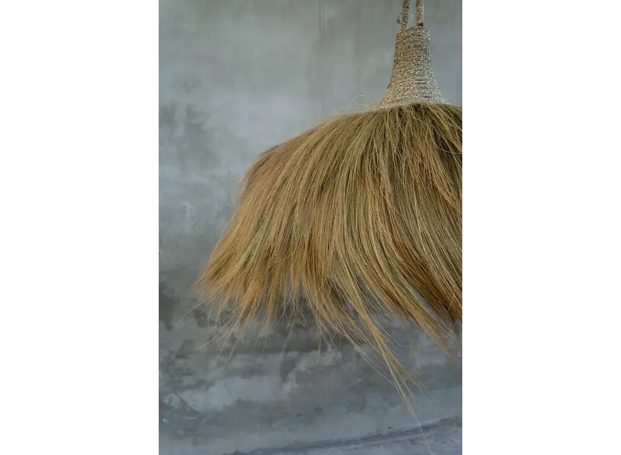 Candeleria Pendant Lamp - Handmade Grass Strand