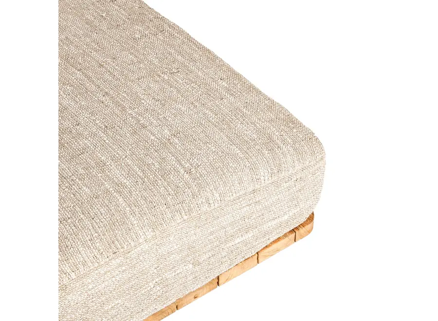 Arganda Daybed - crafted from reclaimed teak wood