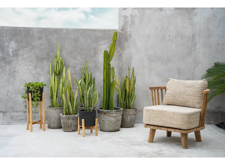 Chamartin - the malawi one seater natural beige