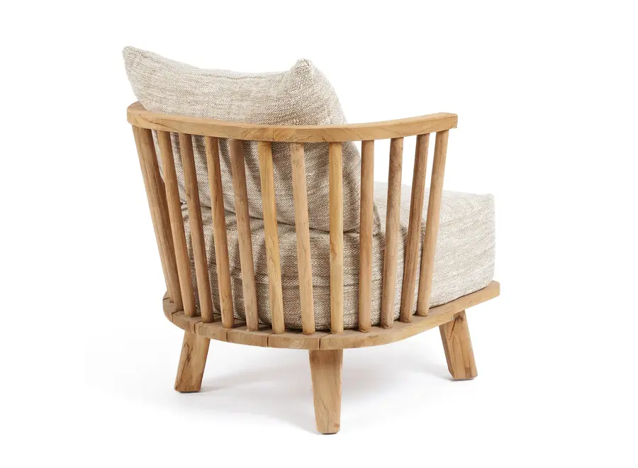 Chamartin - the malawi one seater natural beige