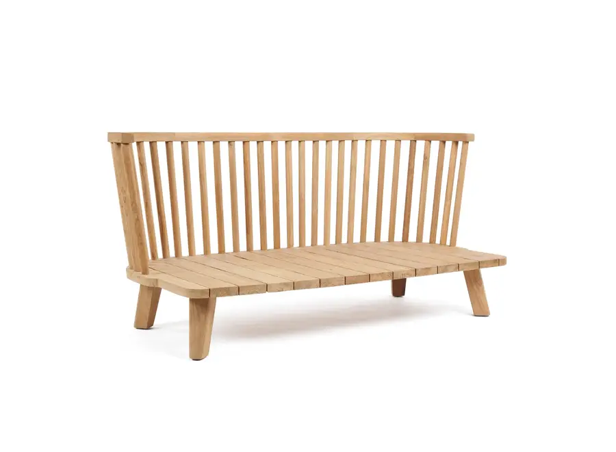 Cádiz Natural Elegance Sofa - Teak Wood Sofa