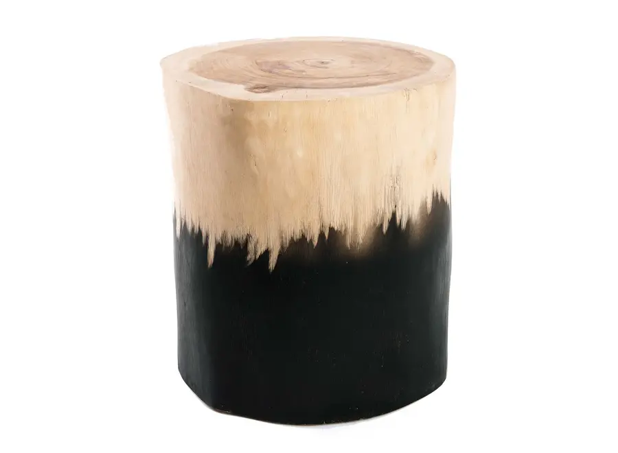 Zahara de la Sierra Trunk Table - Dip Dyed Stool