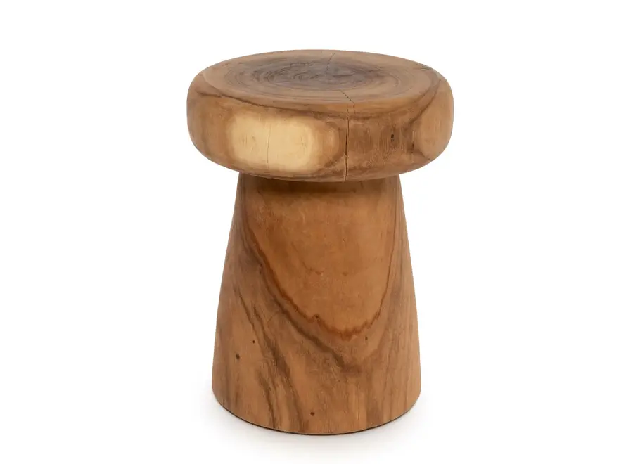 Zahara de la Sierra Charm Stool - Suar Wood Stool