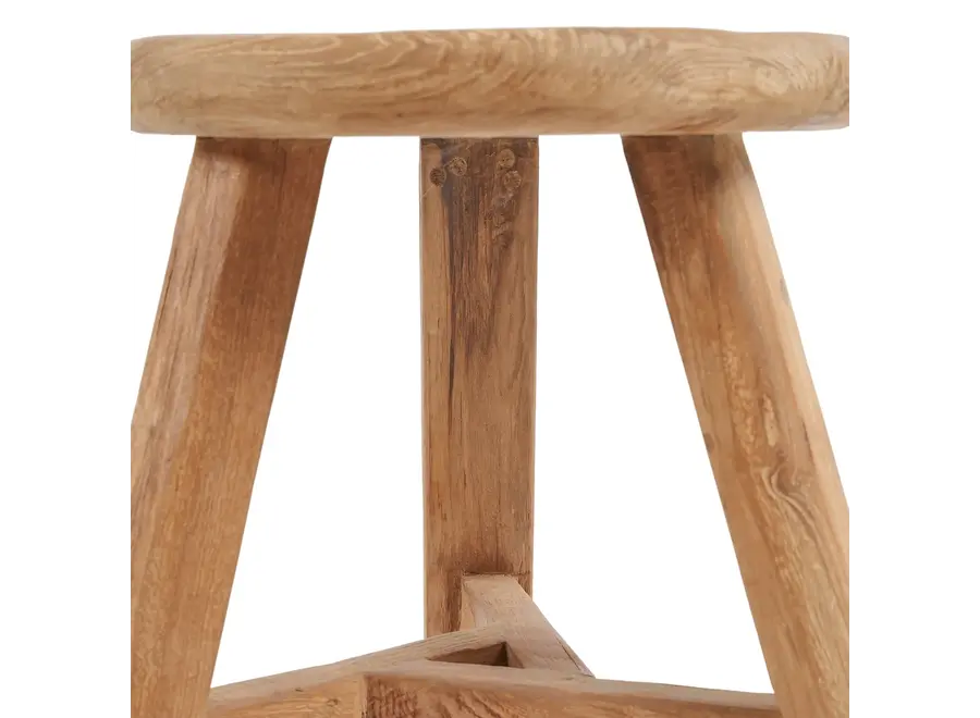Zahara de la Sierra Beauty Stool - Teak Root Stool