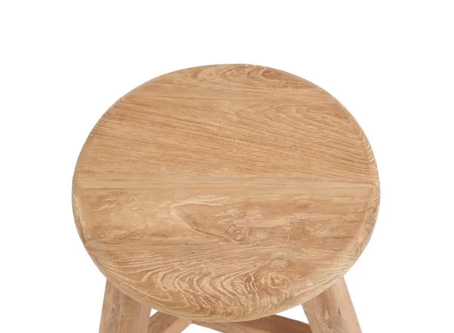 Zahara de la Sierra Beauty Stool - Teak Root Stool