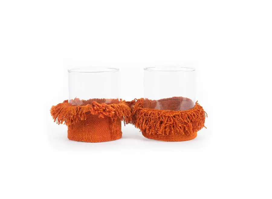 Cudillero Cozy Luminary - Glass Candle Holder