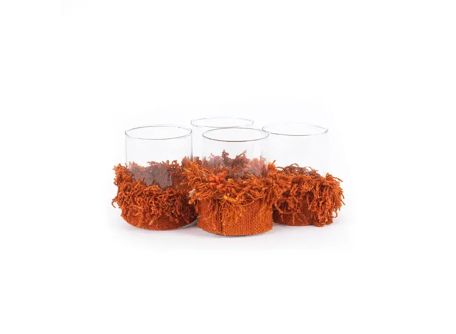 Cudillero Cozy Luminary - Glass Candle Holder