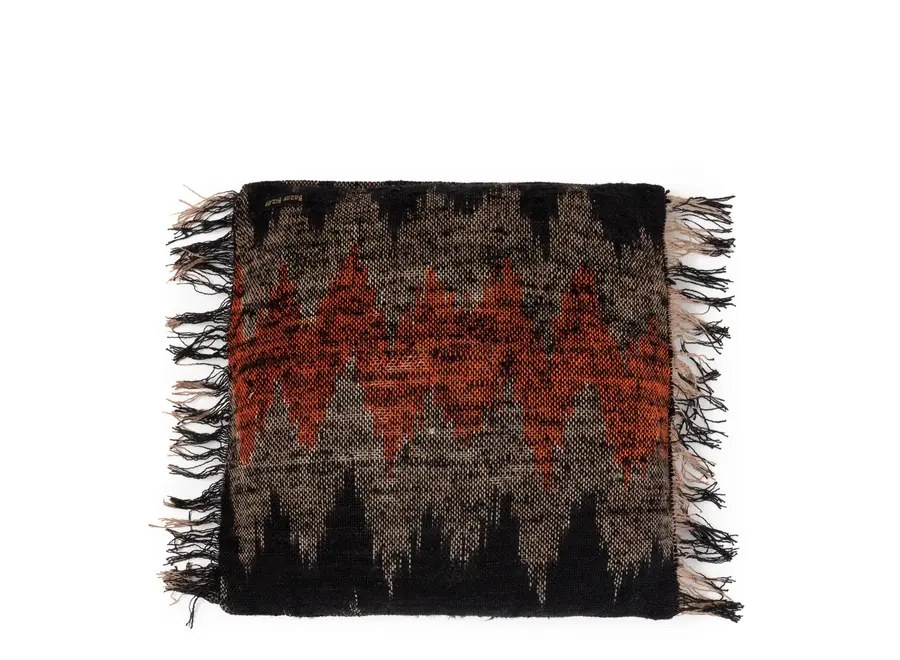 Mallorca Boho Cushion Cover - Cotton Accent Pillow