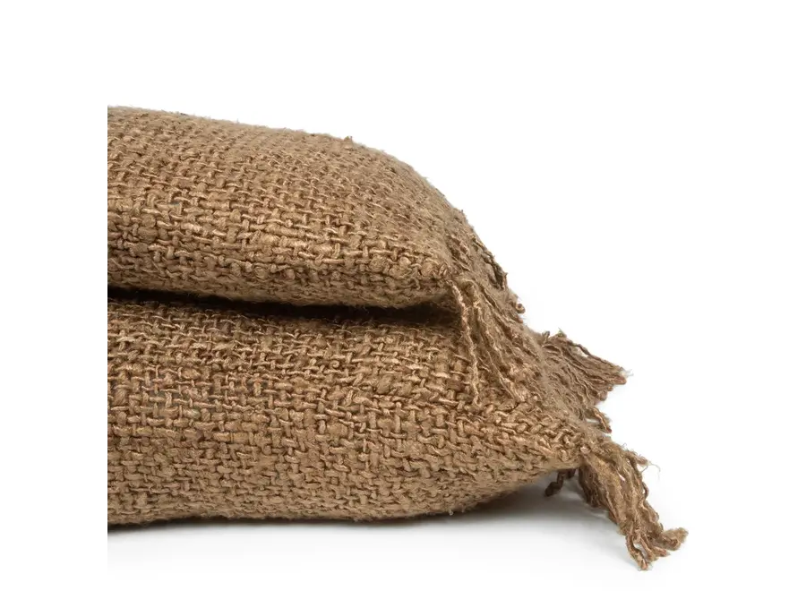 Mallorca Boho Chic Cushion - Handwoven Throw Pillow