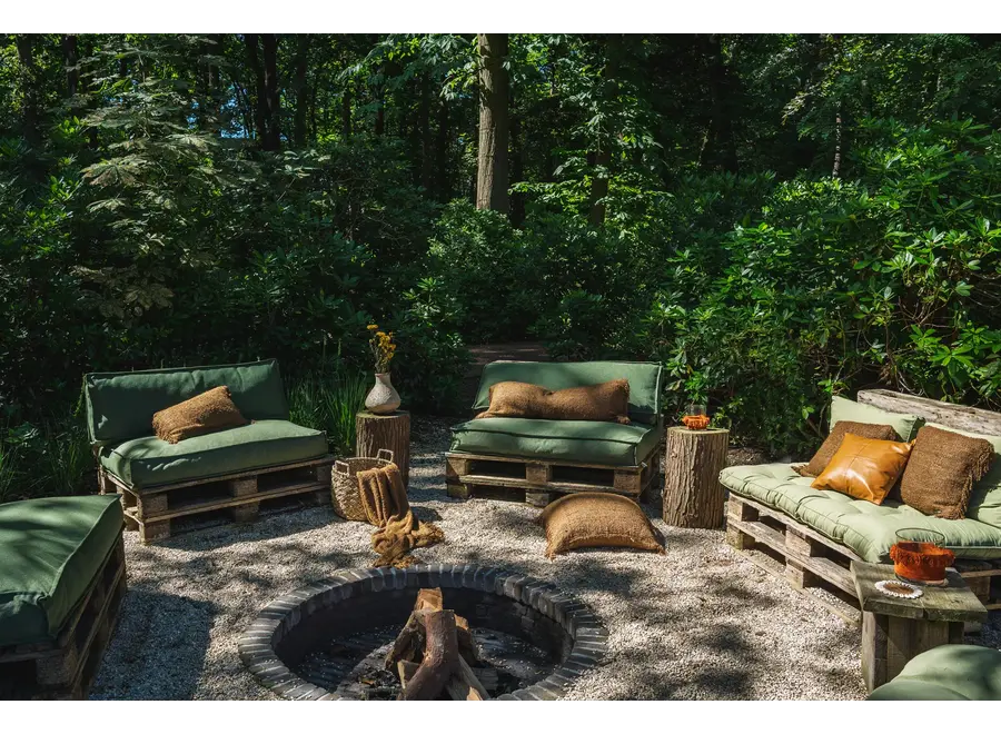 Mallorca Boho Chic Cushion - Handwoven Throw Pillow