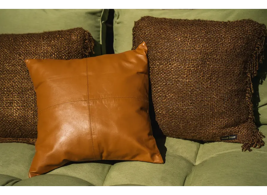 Mallorca Boho Chic Cushion - Handwoven Throw Pillow