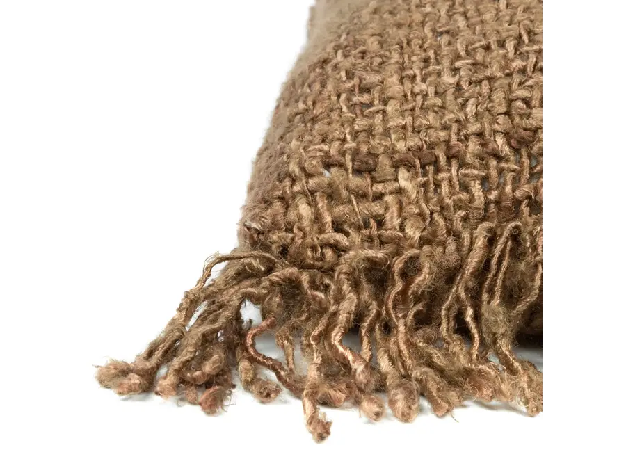 Mallorca Boho Chic Cushion - Handwoven Throw Pillow