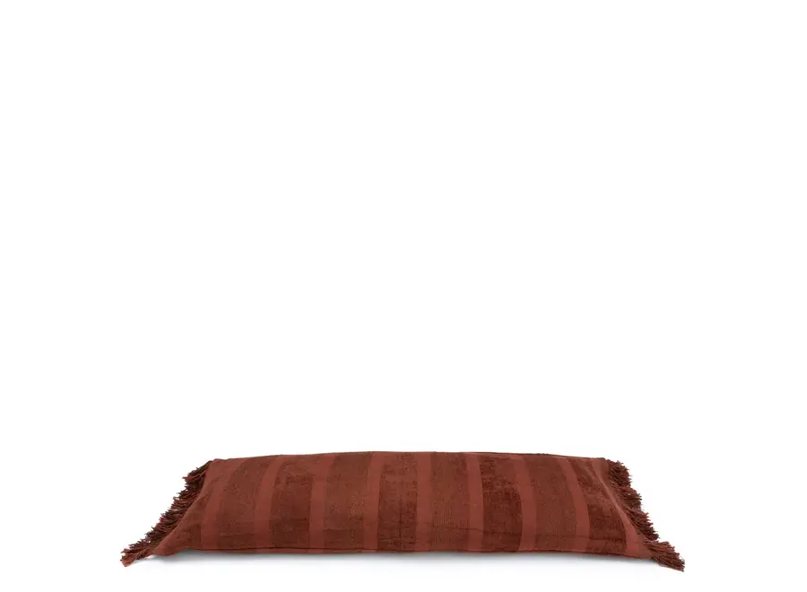 Lanzarote Boho Cushion - Velvet Textile