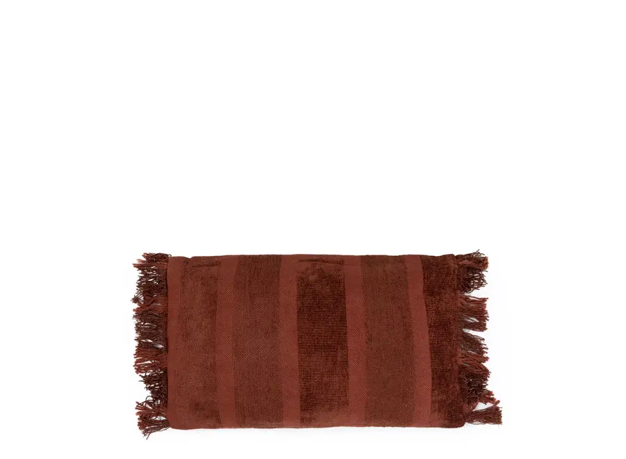 Lanzarote Boho Cushion - Velvet Textile