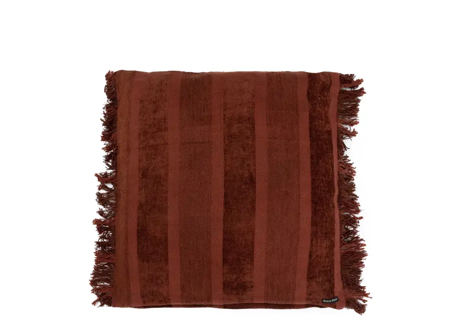 Lanzarote Boho Cushion - Velvet Textile