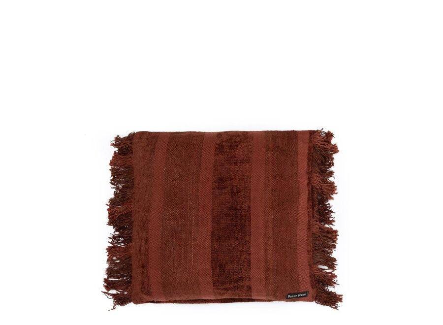 Lanzarote Boho Cushion - Velvet Textile