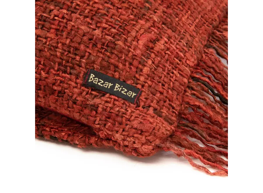 Almunecar Boho Cushion - Cotton Accent Pillow