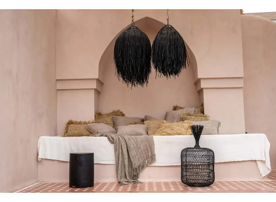 Calpe Boho Cushion - Cotton Accent