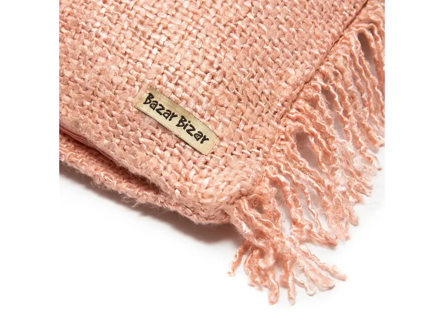 Valderrobres Boho Cushion - Cotton Accent Pillow