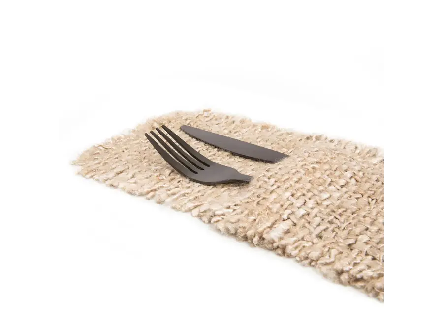 Mallorca Silk Splendor Cutlery Holder - Silk Look Cotton Cutlery Holder