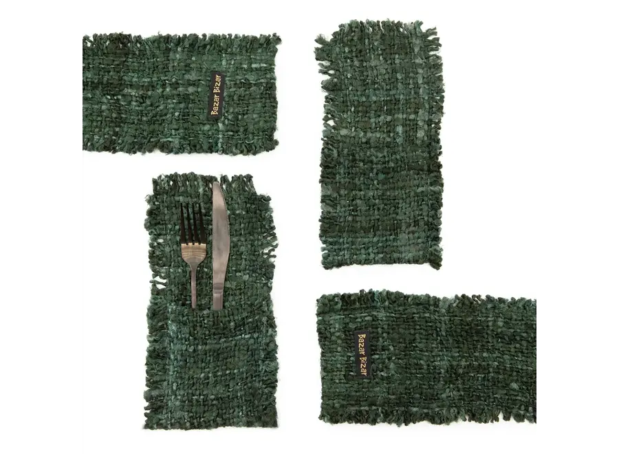 Cazorla Cotton Elegance Cutlery Holder - Cutlery Holder