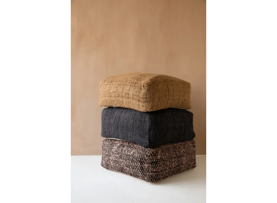 Puigcerdà Elegant Harmony Pouffe - Cotton Pouffe