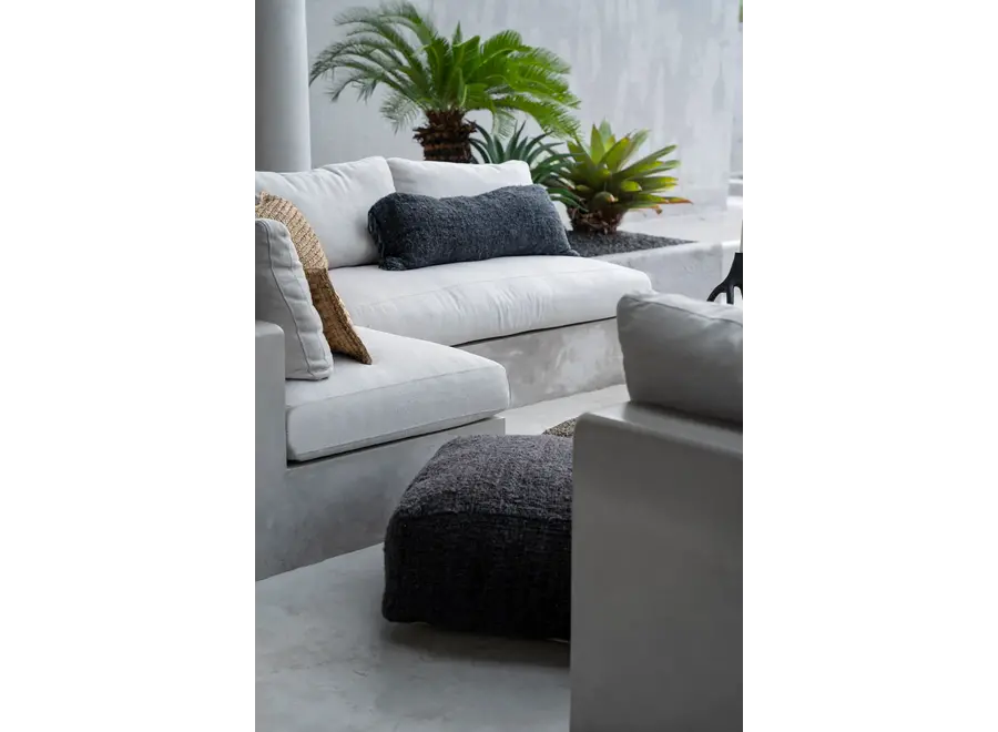 Puigcerdà Elegant Harmony Pouffe - Cotton Pouffe