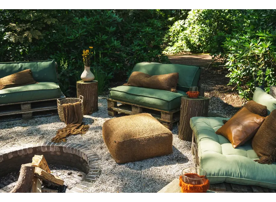 Sierra Nevada Beauty Coaster - Cotton Pouffe