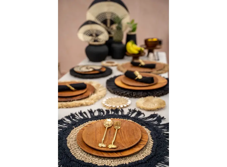 Osuna Elegance Cutlery Collection - Brass Forks and Spoons