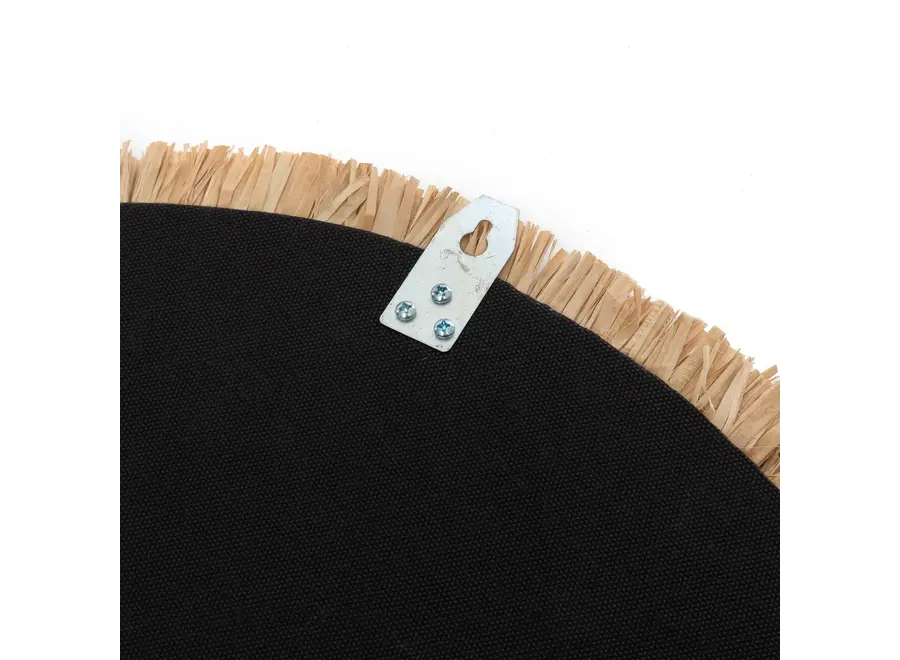 Albufera Raffia Elegance Mirror - Artistic Decor Mirror