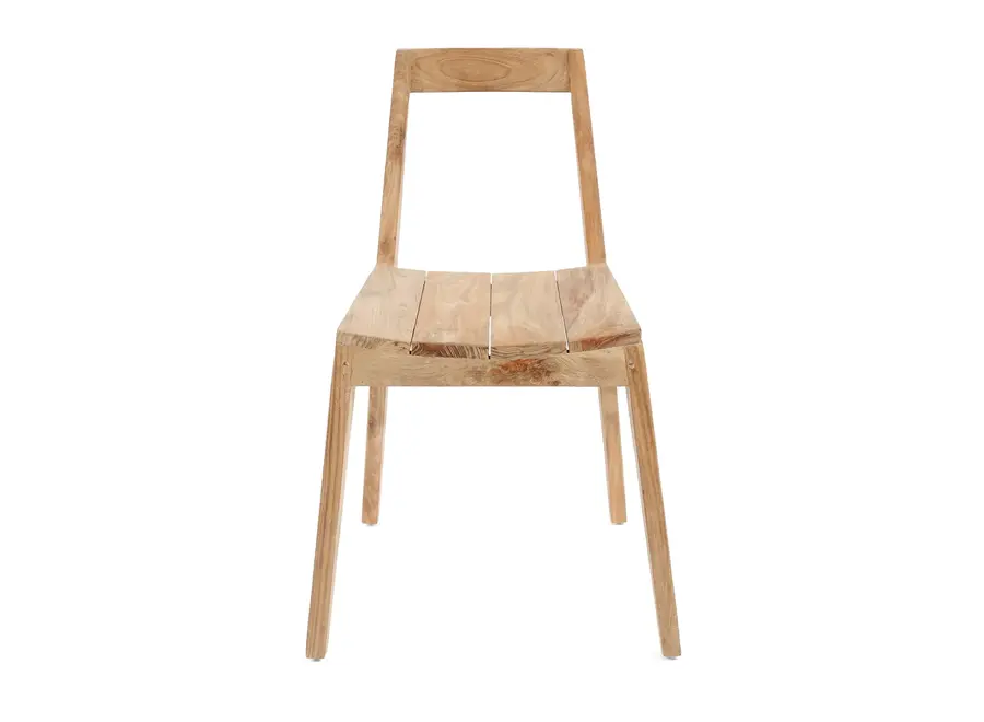 Potes Elegance Chair - Reclaimed Teak Wood Chair