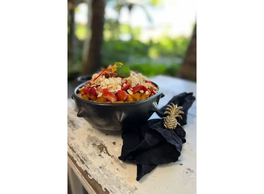 Calpe Luxe Brass Pineapple - Napkin Ring